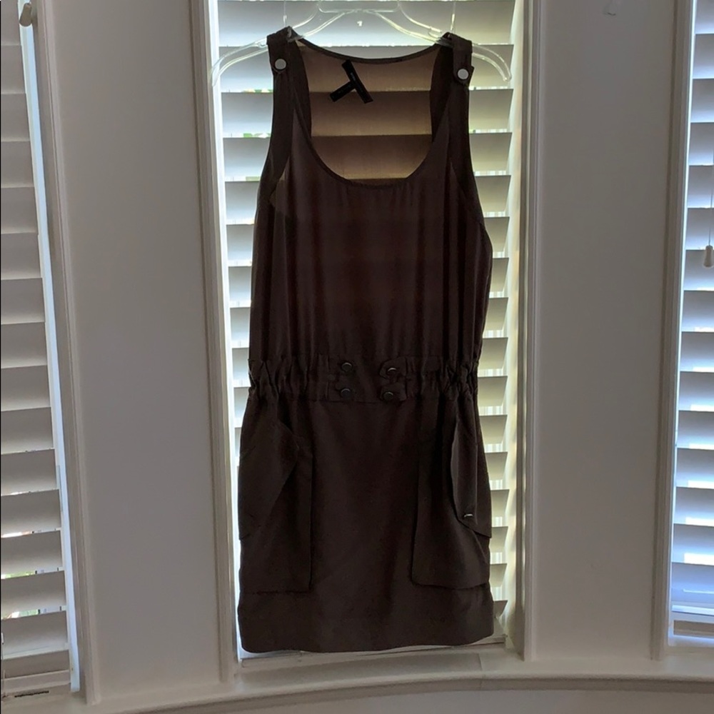 BCBG MaxAzria Silky Beige Dress